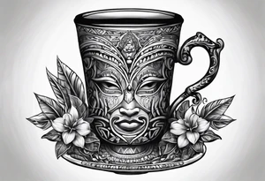 Ayahuasca cup tattoo idea