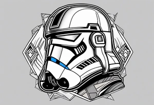 captain rex clone trooper tattoo idea