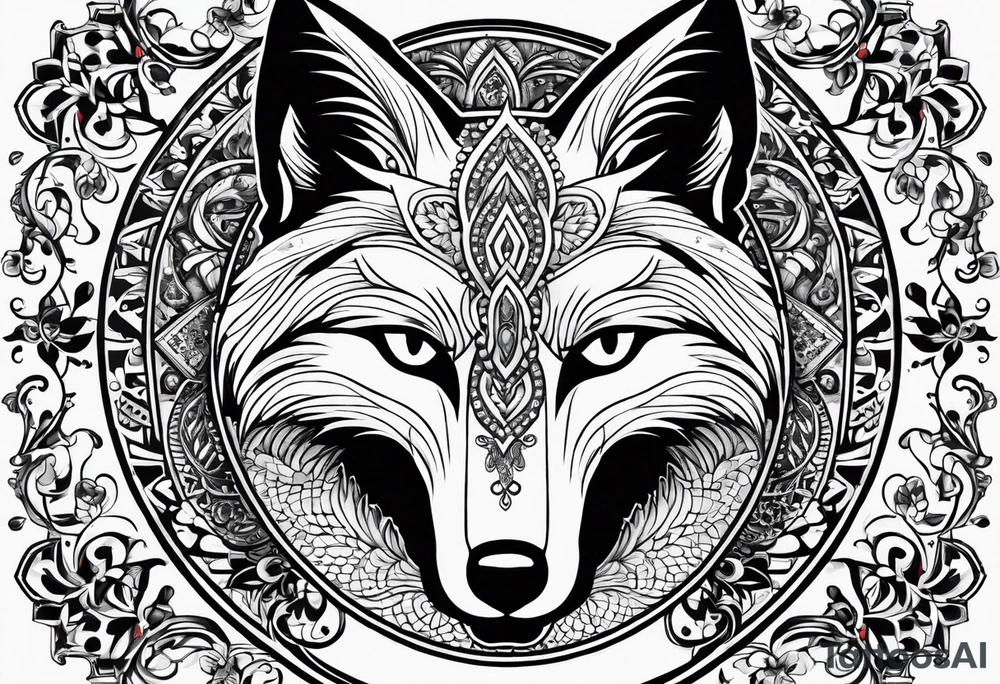 strength, small, nuanced, fox, elegant, armenian tattoo idea strength, small, nuanced, fox, elegant, armenian tattoo idea