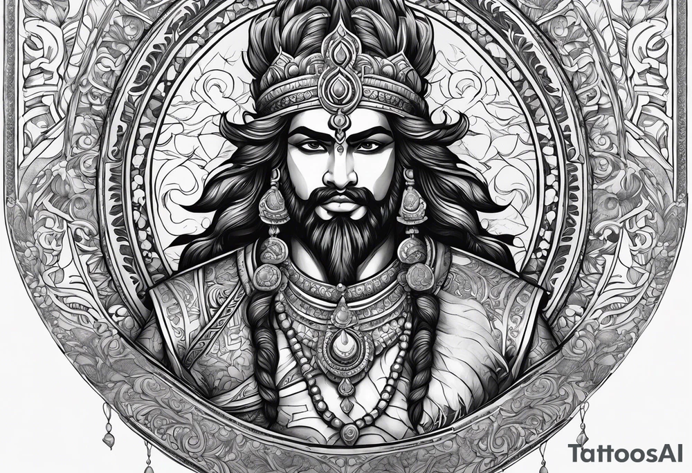 Karna Mahabharata tattoo idea
