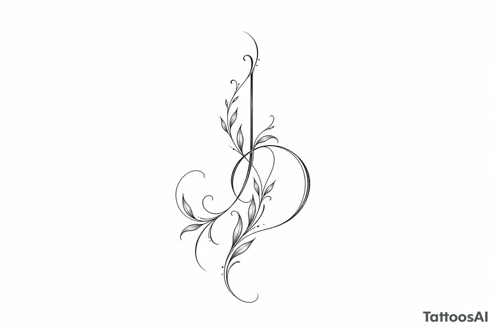 do a j and d but where u cannot see them easily
less details more minimalist tattoo idea