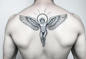 Icarus falling tattoo idea