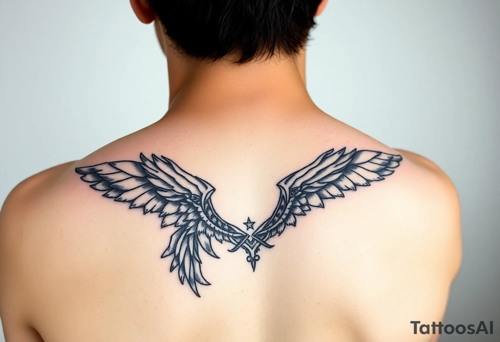 Matching his and hers tattoo idea