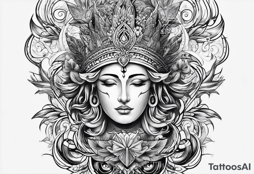trident tattoo idea