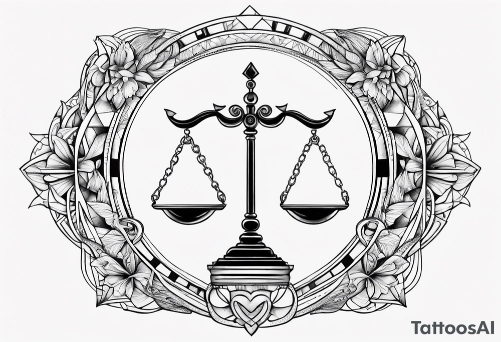 Transformation libra tattoo idea