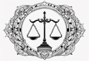 Transformation libra tattoo idea