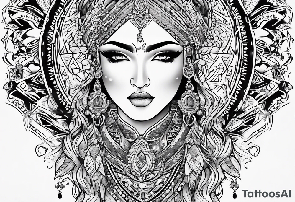 Tribal Back Tattoo tattoo idea