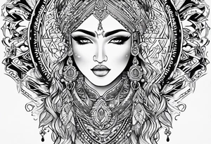 Tribal Back Tattoo tattoo idea