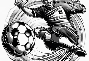 Football tattoo idea