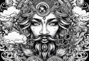 Clouds tattoo idea