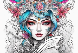 anime tattoo tattoo idea