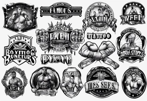 famous boxing venues in the us tattoo idea