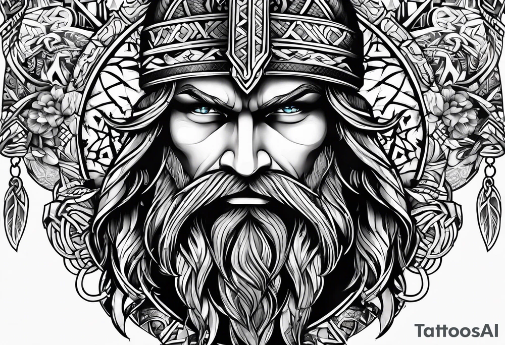 Vikings símbol tattoo idea