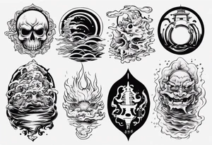 Wasser Geist tattoo idea