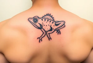 Puerto Rico coqui water tattoo idea