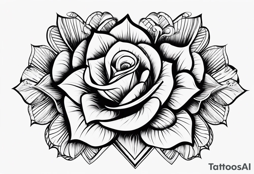 Minimalist design for a small tattoo with quote " never fold never back down" tattoo idea