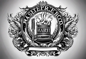 marlboro cigarettes tattoo idea