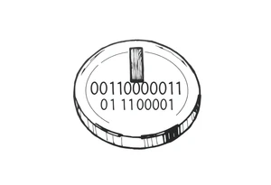 A Power Button with the Binary Text "00100001 01100011 01110000 01110101" Embedded in the button tattoo idea