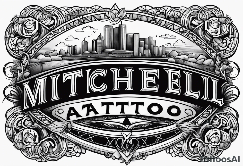 Text that says Mitchell freeway tattoo idea