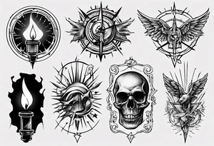 Lighting tattoo idea