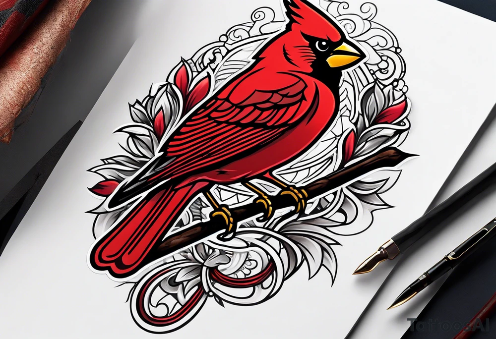 St Louis cardinals tattoo idea