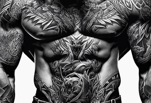 Darkness, Soldier, Fitness tattoo idea