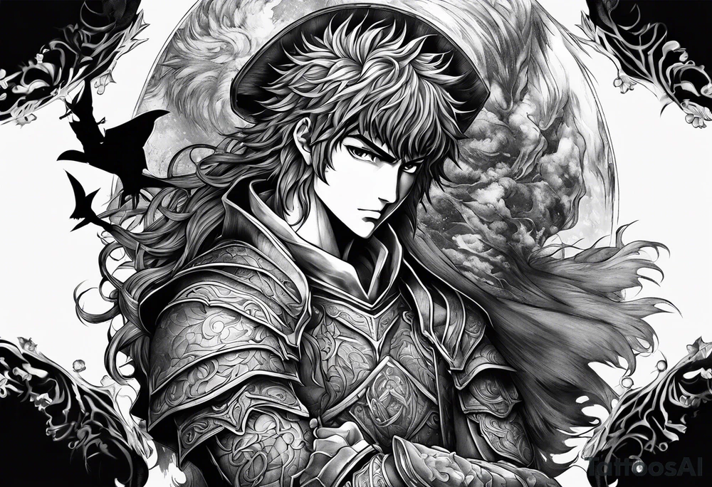anime berserk,behelit tattoo idea