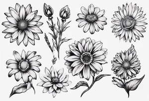 Iron Daisy tatoo tattoo idea