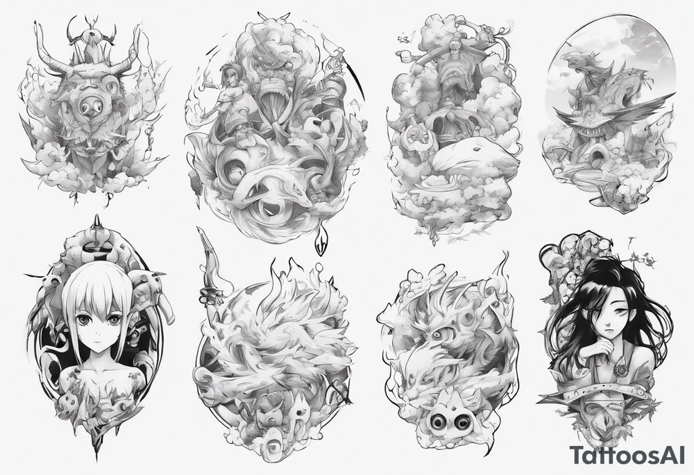 Anime tattoo idea