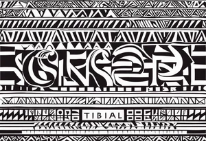 discipline and consistency tribal tattoo idea