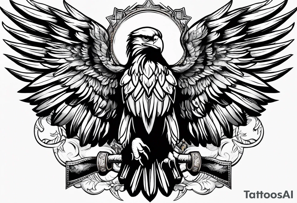 Roman Eagle tattoo idea