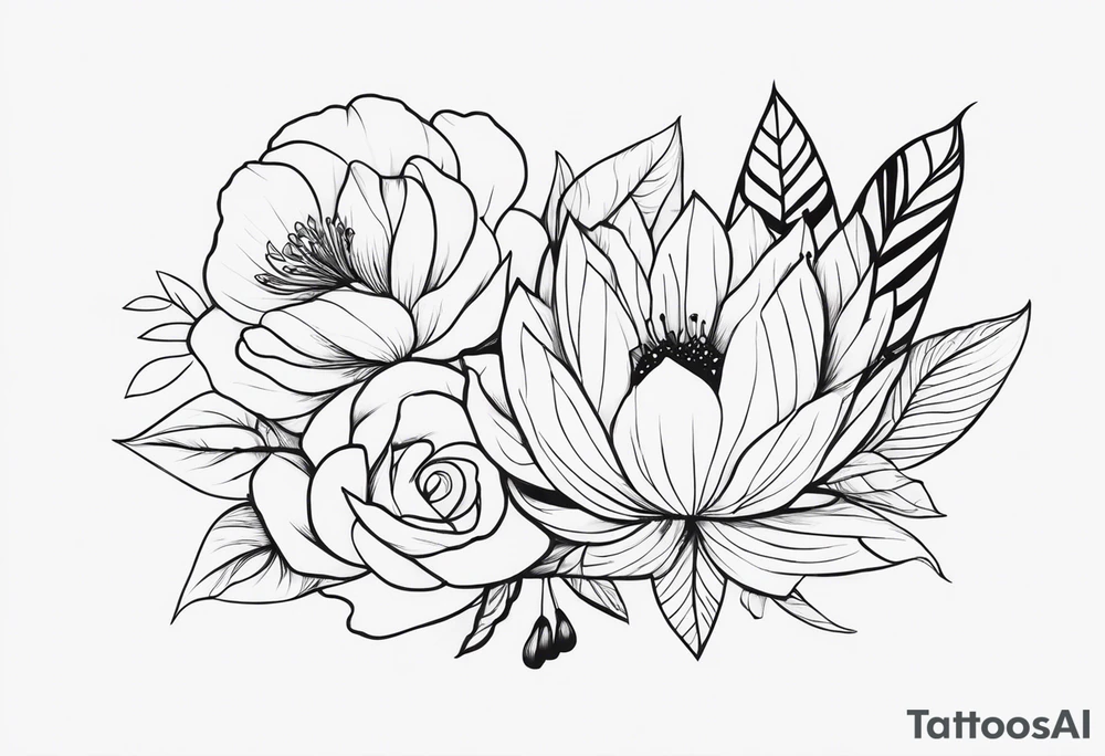 Tatuagem com o nome: Caroline, Luísa e 7 tattoo idea