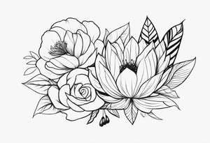 Tatuagem com o nome: Caroline, Luísa e 7 tattoo idea