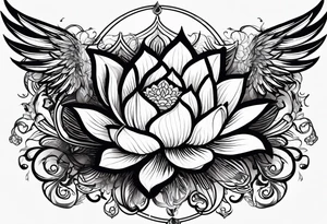 Words “I’ve still got a lot of fight left in me”. Lotus flower or phoenix or some symbol of strength. Want it to be delicate looking. tattoo idea