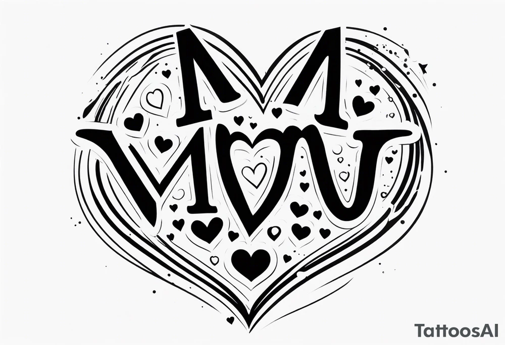 An M2 with a heart tattoo idea