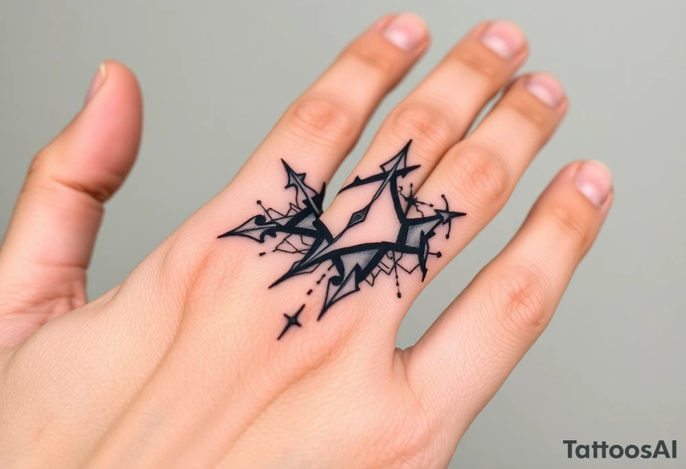 Calmness in chaos tattoo idea