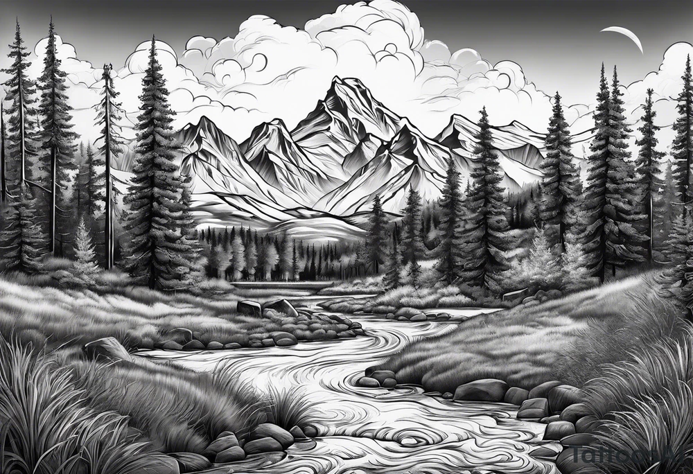 western tattoo idea