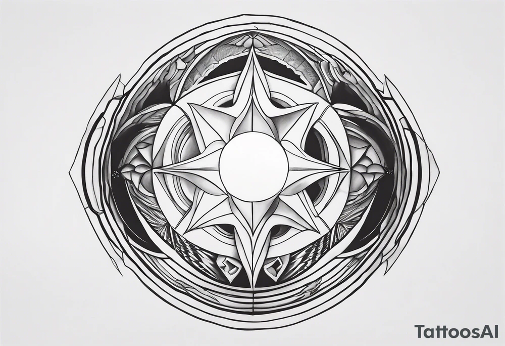 My escher eclipse tattoo idea