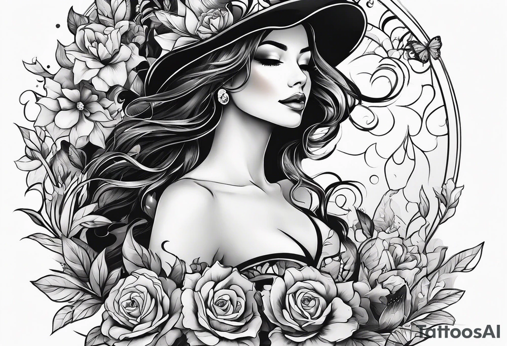 happy on the outside tattoo idea