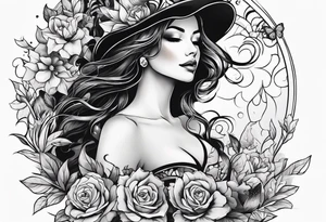 happy on the outside tattoo idea