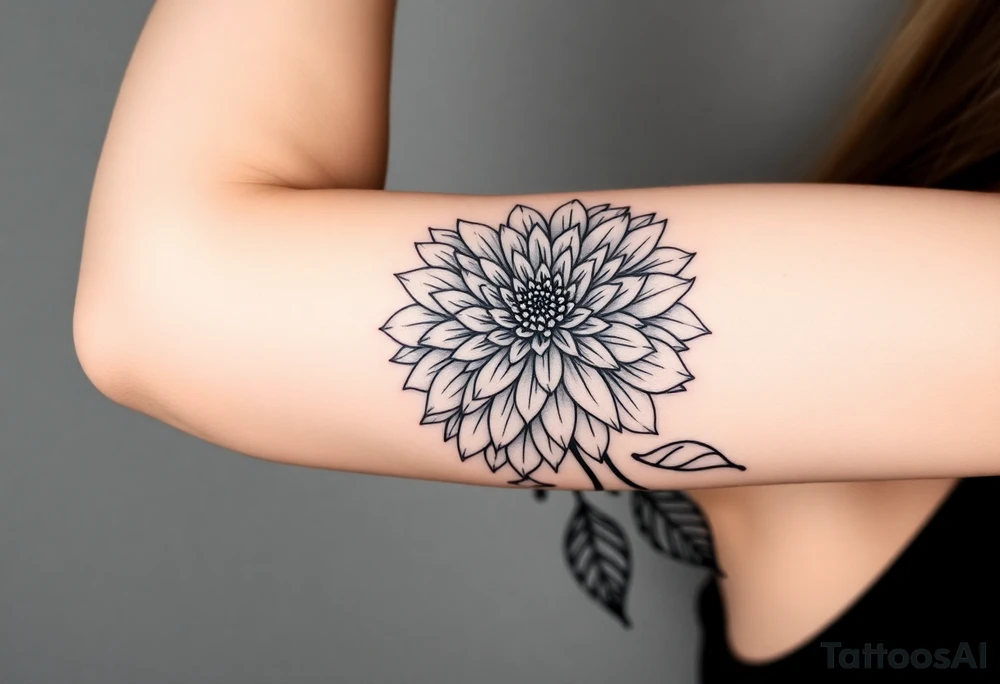 chrysanthemum tattoo tattoo idea