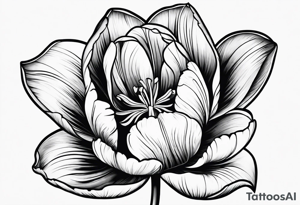Dutch tulips tattoo tattoo idea