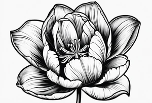 Dutch tulips tattoo tattoo idea