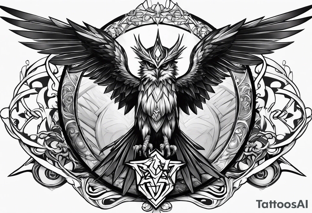 Harpies lady Yu-Gi-Oh! tattoo idea