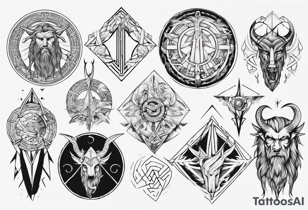 Norse mythology tattoo idea