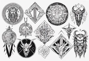 Norse mythology tattoo idea
