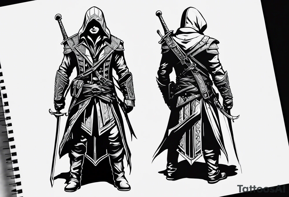 Edward kennway assassins creed tattoo tattoo idea