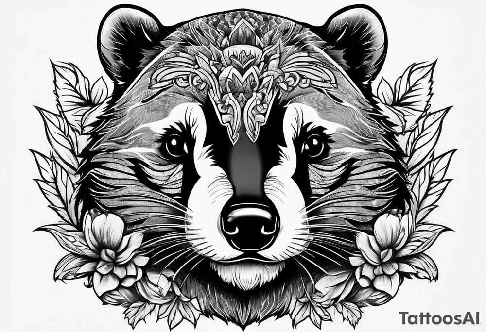 Angry Mc.Badgers tattoo idea