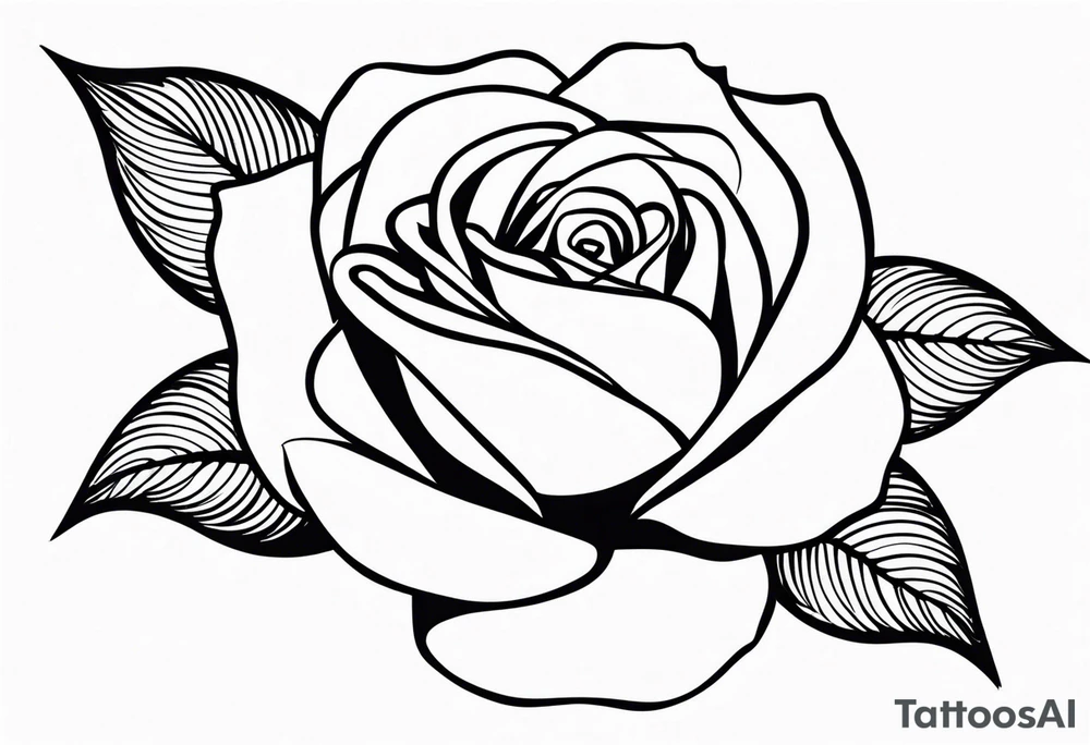 rose tattoo idea