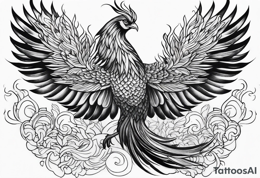 Vietnamese Phoenix tattoo idea